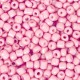 Seed beads 8/0 (3mm) Carnation pink